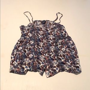 Floral American Eagle tank top